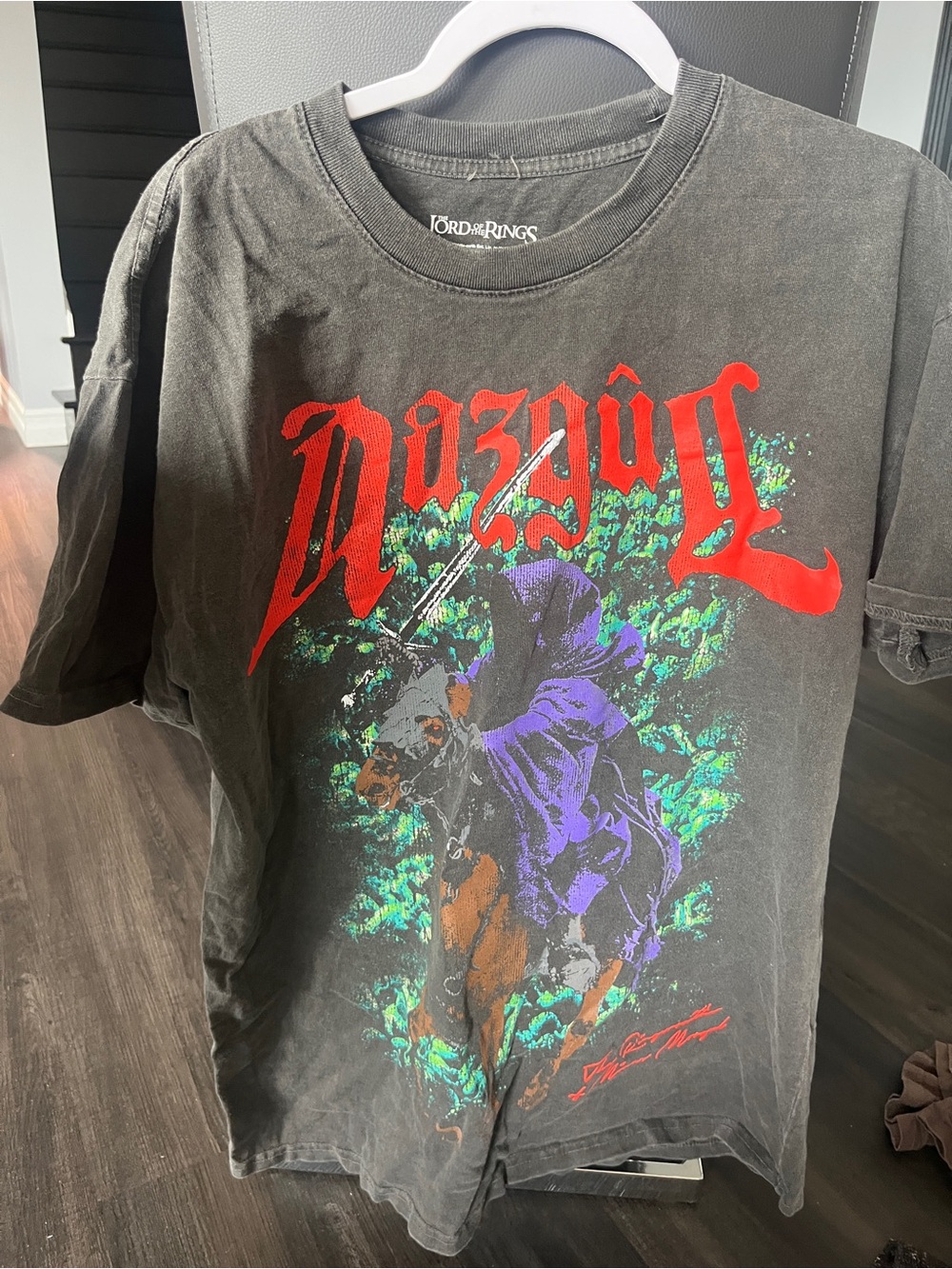 Lord of the Rings Black Tee - Nazgûl design